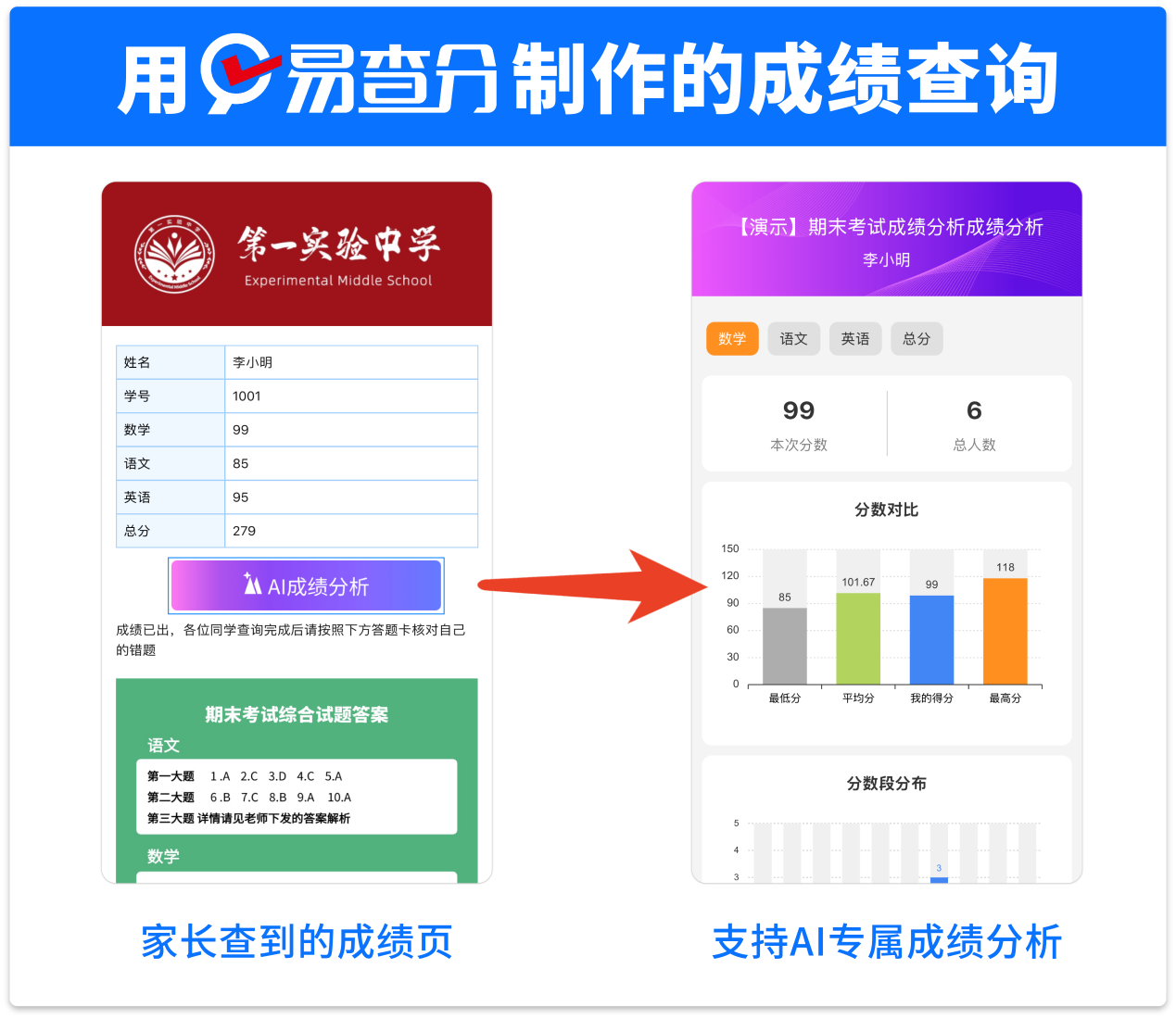 高效发布期中成绩：老师三步操作，家长即可自行查分！
