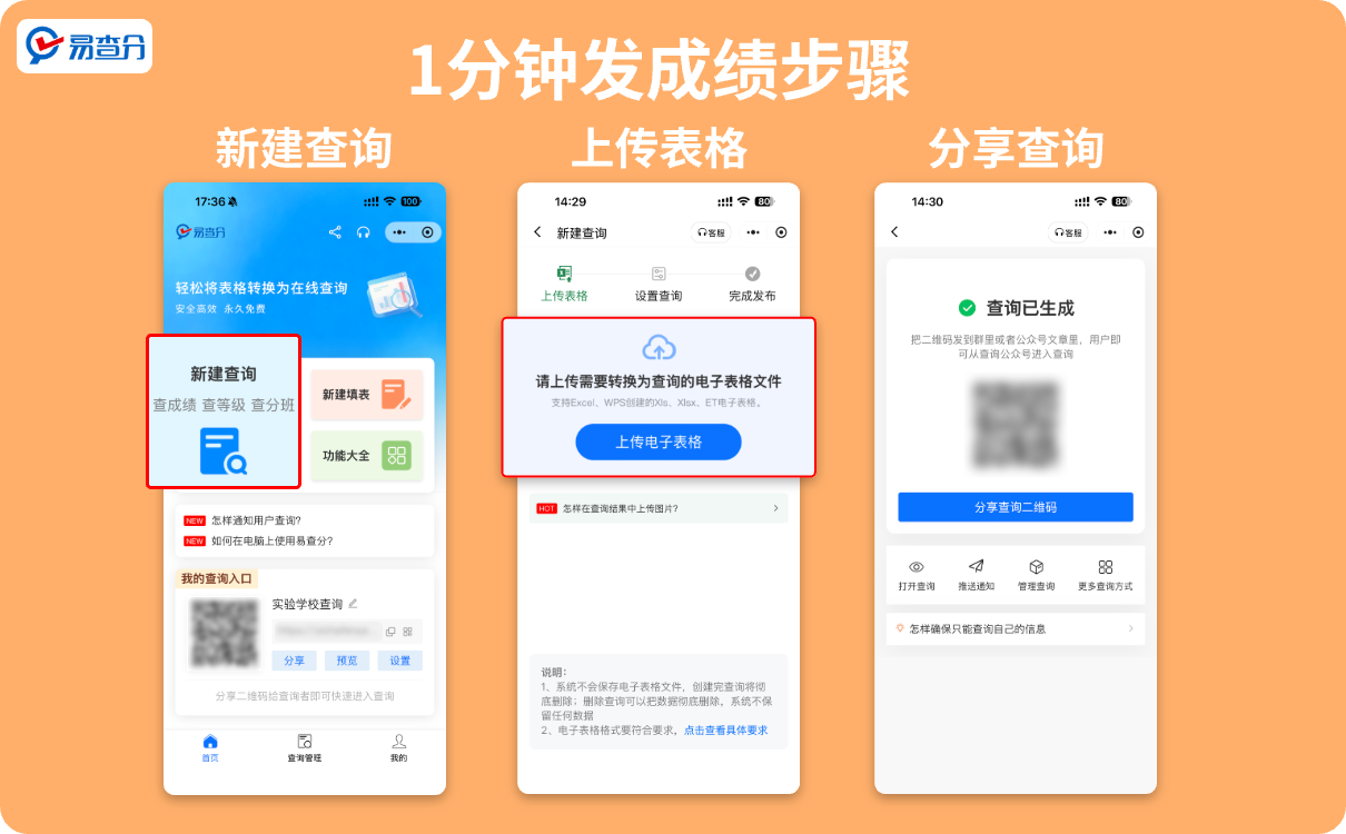 生成、发布查询